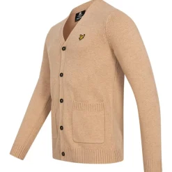 Lyle y Scott Blend Cardigan Hombre Cárdigan de lana KN1458V-W156