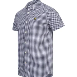Lyle y Scott Gingham Hombre Camisa de manga corta SW1201V-Z650