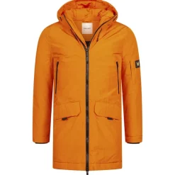 Lyle y Scott Zip Detail Parka Hombre Chaquetón JK1325V-W118