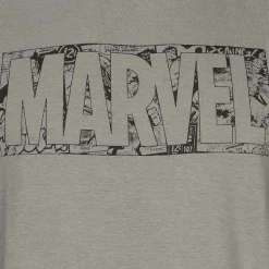 Maravilla Comic Logo Mujer Camiseta crop FBLTS405LKH