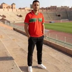 Marruecos "Retro History" JELEX Hombre Camiseta