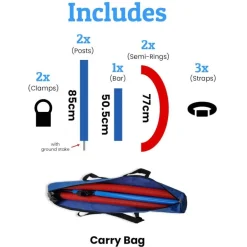 maxxpro Agilidad Spring Ring - Conjunto Agilidad para perros 47433