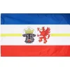 Mecklemburgo-Pomerania Occidental MUWO "Deutschland" Bandera 90x150cm