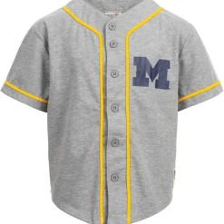 Michigan American Freshman College Style Niño Camiseta de béisbol AJD00392