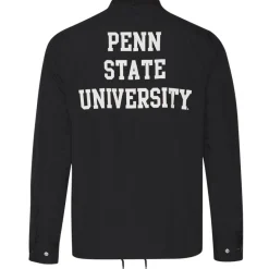Mitchell & Ness Penn State University Hombre Chaqueta coach BFJKAJ18027-PENBLCK