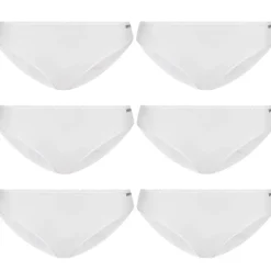 MONT EMILIAN "Lille" Mujer Bragas Pack de 6 blanco