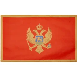 Montenegro Bandera MUWO "Nations Together" 90 x 150 cm