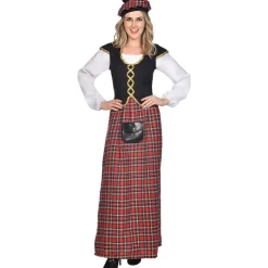 Mujer escocesa Mujer Traje 99111
