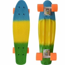 MUWO "Cruiser" Penny Board Mini Skateboard amarillo