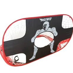 MUWO Pop Up Interior Exterior Portería de fútbol con portería