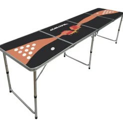 MUWO "Teamplayer" Mesa de beer pong Conjunto con 22 vasos