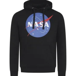 NASA Circle Hoodie Hombre Sudadera con capucha TMMHS007BLK