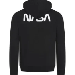 NASA Circle Hoodie Hombre Sudadera con capucha TMMHS007BLK
