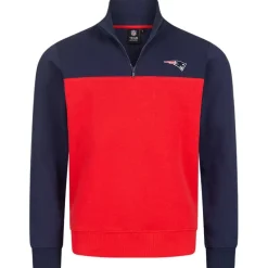 New England Patriots NFL Fanatics 1/4-Zip Hombre Sudadera 261974
