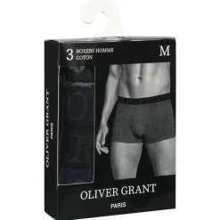 OLIVER GRANT® Hombre Calzoncillos bóxer Pack de 3 92890398