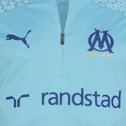 Olympique de Marsella PUMA Training 1/4-Zip Niño Sudadera 771918-21