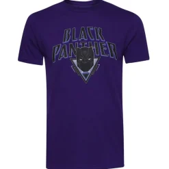 Pantera Negra MARVEL Shield Hombre Camiseta FCMTS070PUR