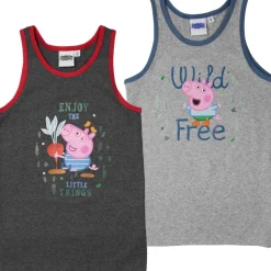 Peppa Pig Niño Camisetas interiores Pack de 2 0129723
