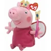 Peppa Pig Princesa TY Beanie Peluche 15 cm 46129