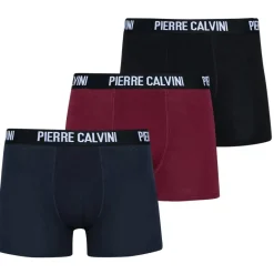 PIERRE CALVINI Hipster Hombre Calzoncillos bóxer Pack de 3 Oscuro 6130-3-D