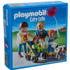 PLAYMOBIL® Paseo familiar con silla de paseo 3209