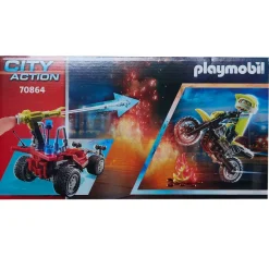 PLAYMOBIL® Servicio de bomberos con coche de bomberos 70864