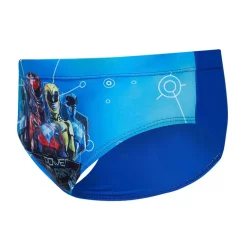 Power Rangers Niño Bañador slip QE1798-azul