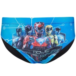 Power Rangers Niño Bañador slip QE1798-negro