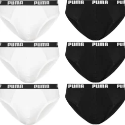 PUMA Basic Brief Hombre Calzoncillos slip Pack de 6 521030001-301