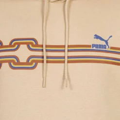 PUMA Classics 70s Psychedelic Graphic Hombre Sudadera con capucha 538942-67