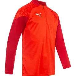 PUMA teamCUP 1/4-Zip Hombre Sudadera de entrenamiento 657982-01