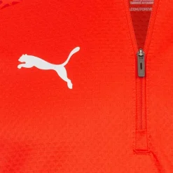 PUMA teamCUP 1/4-Zip Hombre Sudadera de entrenamiento 657982-01