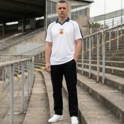 RDA "Retro History" JELEX Hombre Camiseta de segunda equipación