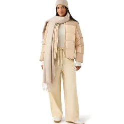 Reebok 2 in 1 Puffer reversible Mujer Chaquetón RBO21100-Avena