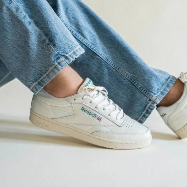Reebok CLUB C 85 VINTAGE Mujer Sneakers de piel GX3686
