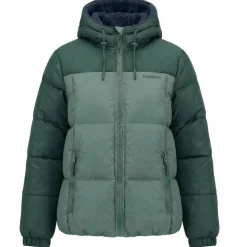 Reebok Puffer Mujer Reversible Chaquetón RBO21030-Verde cazador