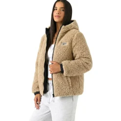 Reebok Puffer Mujer Reversible Chaquetón RBO21030-Negro