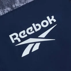 Reebok Puffer Vest 2-in-1 Hombre Reversible Chaleco RBO15720-Batik-Azul