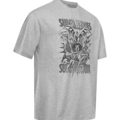 Reebok x DC COMICS Super Heroes vs Super-Villains Hombre Camiseta IB5815