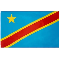 República Democrática del Congo Bandera MUWO "Nations Together" 90 x 150 cm