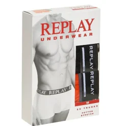 REPLAY Estilo bóxer Hombre Calzoncillos bóxer Pack de 2 101235-N255