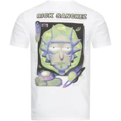 RICK Y MORTY Rick Sánchez Hombre Camiseta CDMTS249WHT