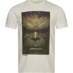 Rostro de Hulk Marvel Hombre Camiseta MAMTS038NAT