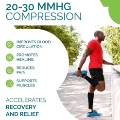 RUN FOREVER SPORTS Unisex Running Medias de compresión B00PZ5HTGS