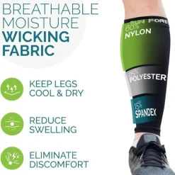 RUN FOREVER SPORTS Unisex Running Medias de compresión B00PZ5HTGS