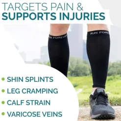 RUN FOREVER SPORTS Unisex Running Medias de compresión B00PZ5HTGS