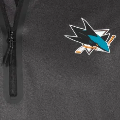 San Jose Sharks NHL Fanatics Hombre Cremallera de 1/4 Sudadera NL63999B2GEHJ5