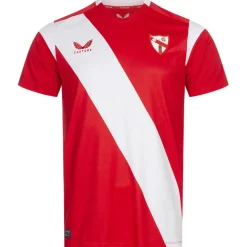 Sevilla Atlético CASTORE Hombre Camiseta de primera equipación TM1138-TRUEREDWHITE