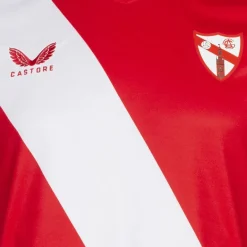 Sevilla Atlético CASTORE Hombre Camiseta de primera equipación TM1138-TRUEREDWHITE