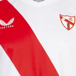 Sevilla Atlético CASTORE Hombre Camiseta de primera equipación TM1137-BLANCOTRUERED